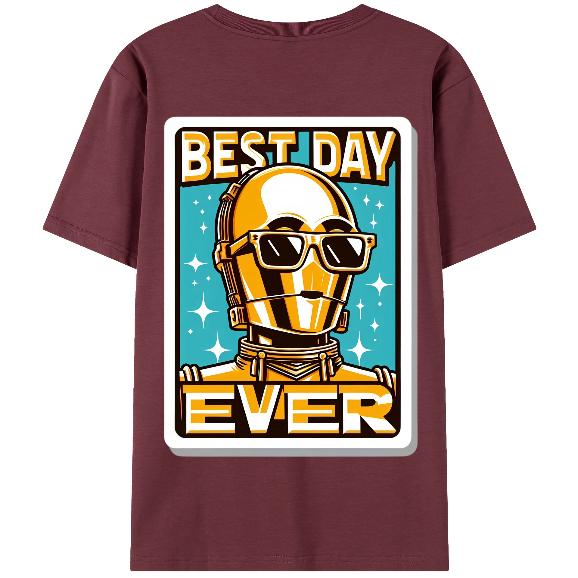 （画像用） スター・ウォーズ Star Wars 綿100％半袖Tシャツ（背面プリント）